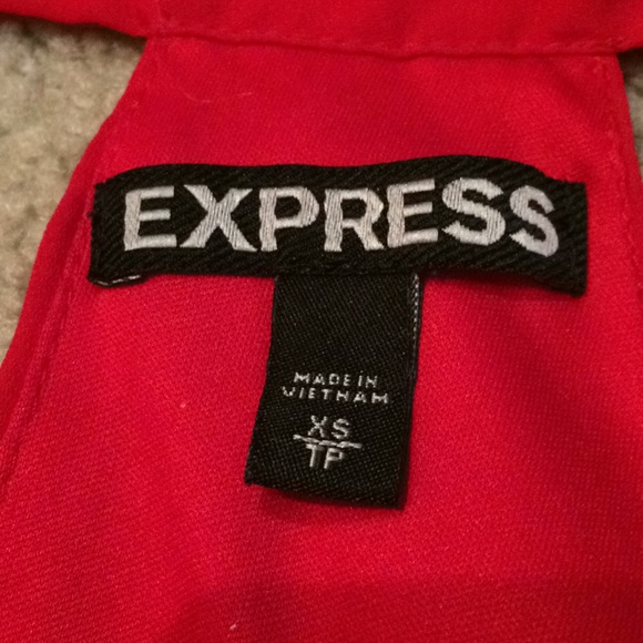 Express Tie-Neck Halter Top - Picture 3 of 4